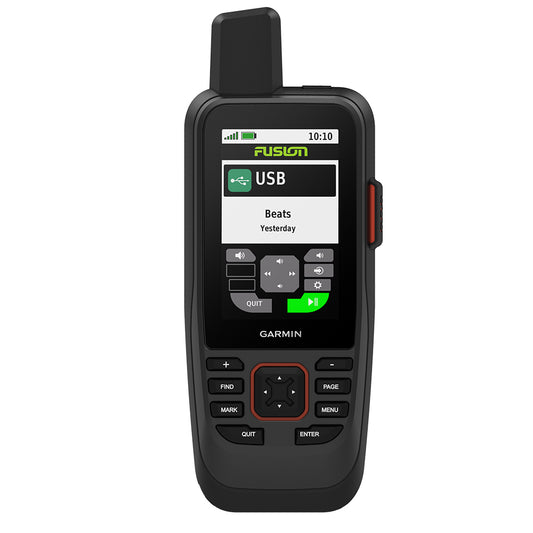 Garmin GPSMAP 86sci Handheld winReach  BlueChart g3 Coastal Charts 0100223602