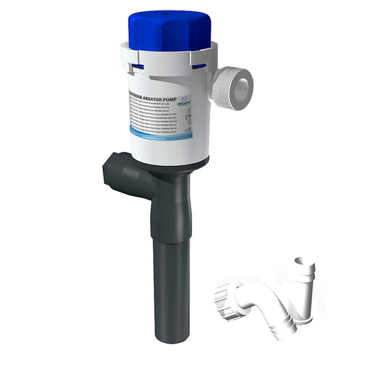 Albin Group Cartridge Aerator Pump  750 GPH  12V  Straight 0105079