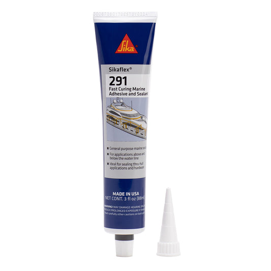 Sika Sikaflex 291 Fast Cure  Black  3oz Tube 610566