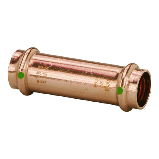 Viega ProPress 34 Extended Coupling wo Stop  Double Press Connection  Smart Connect Technology 79010