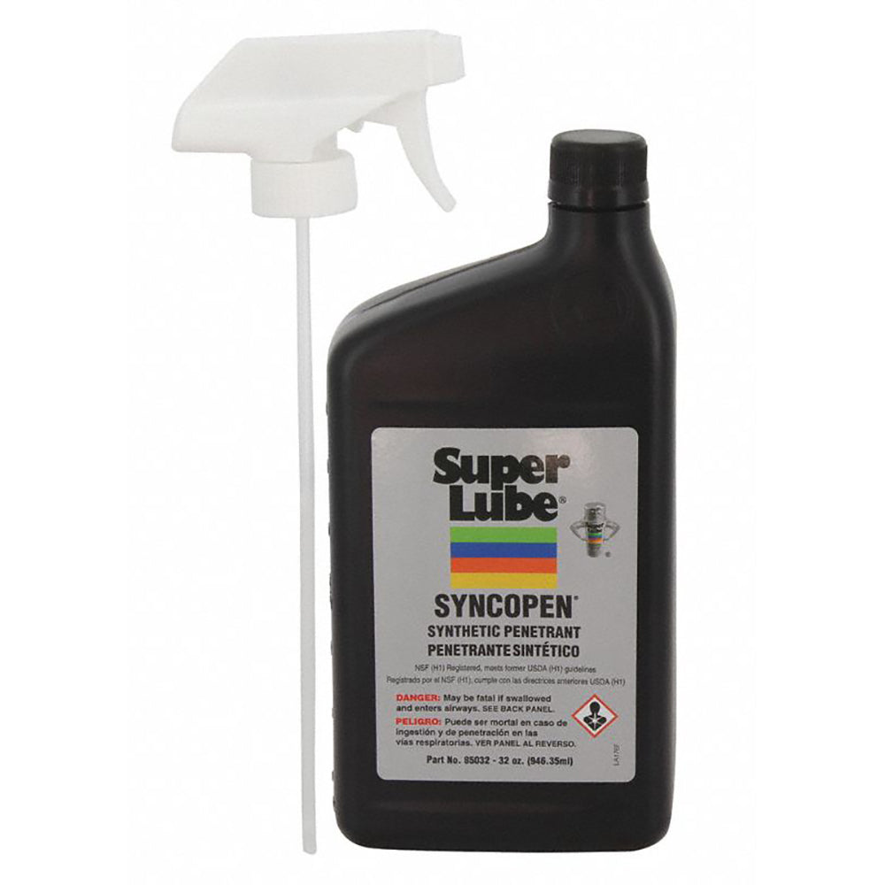 Super Lube Syncopen Synthetic Penetrant NonAerosol  1qt Trigger Sprayer 85032