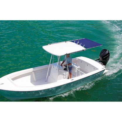 SureShade PTX Power Shade  51 Wide  Stainless Steel  Navy 2021026253