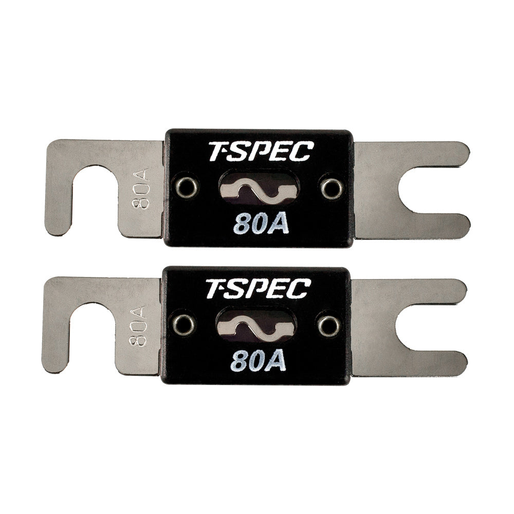 TSpec V8 Series 80 AMP ANL Fuse  2 Pack V8ANL80