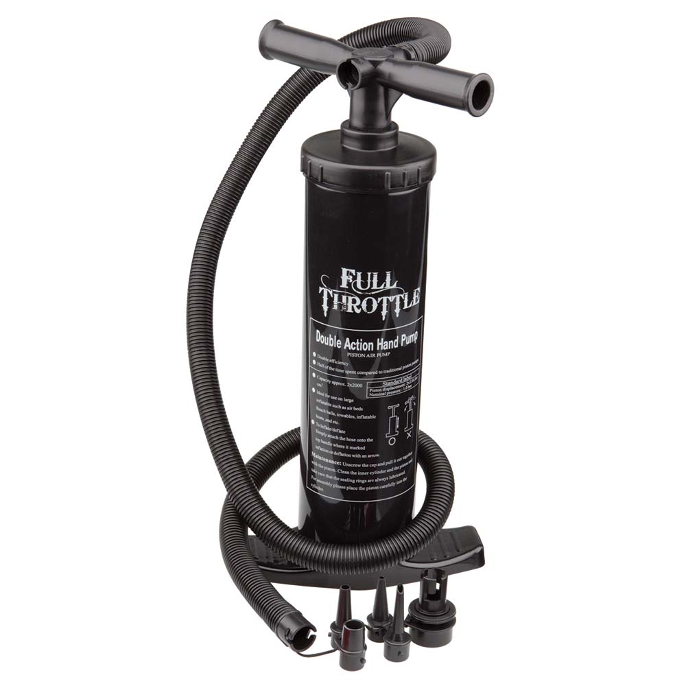 Full Throttle Dual Action Hand Pump  Black 31010070099912