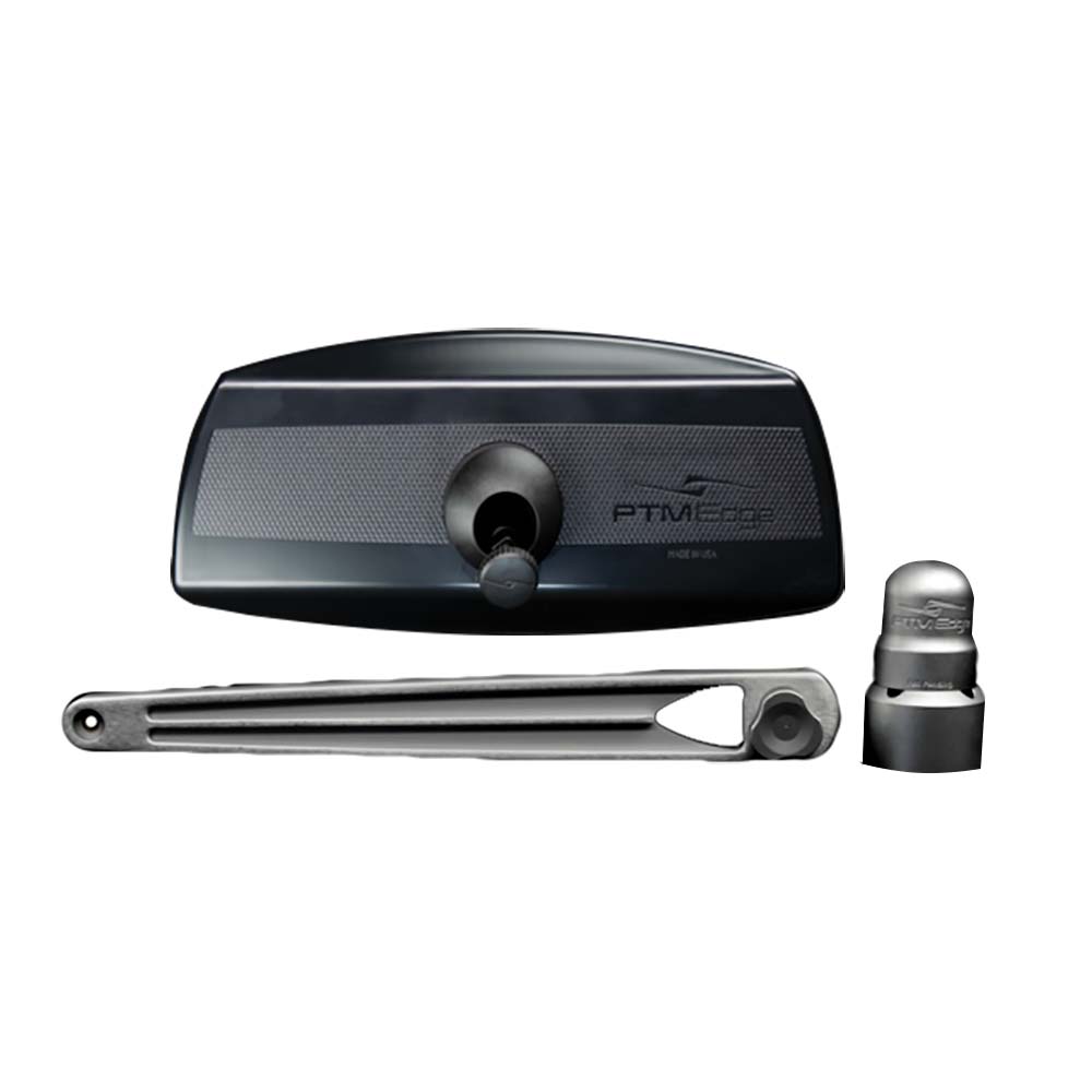 PTM Edge UCX17 PRO Pontoon MirrorBracket Kit  Titanium Grey P13157170TEBGR