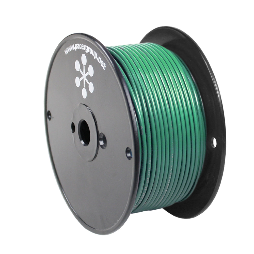 Pacer Green 8 AWG Primary Wire  250 WUL8GN250
