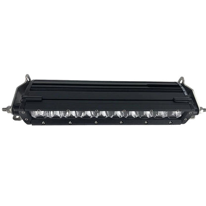 Black Oak 10 Single Row LED Light Bar  Combo Optics  Black Housing  Pro Series 30 10CS5OS
