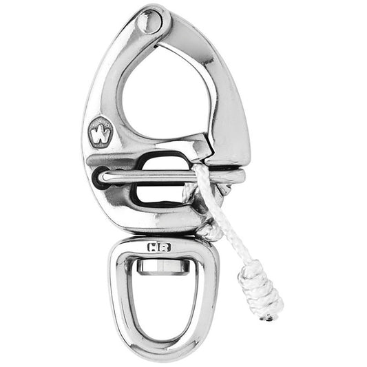 Wichard HR Quick Release Snap Shackle With Swivel Eye  80mm Length  3532 02674