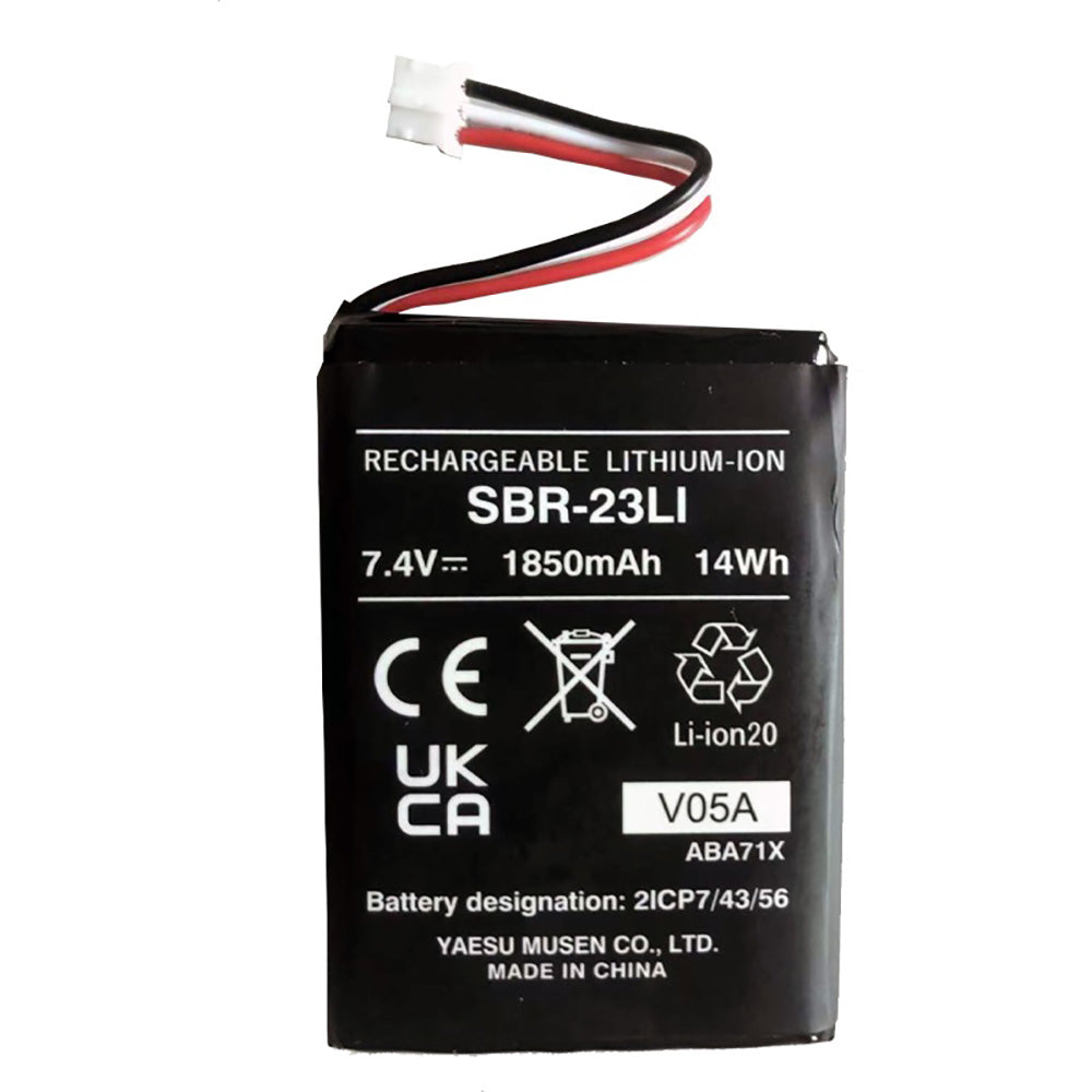 Standard Horizon SBR23LI LiIon Battery Pack fHX210 SBR23LI